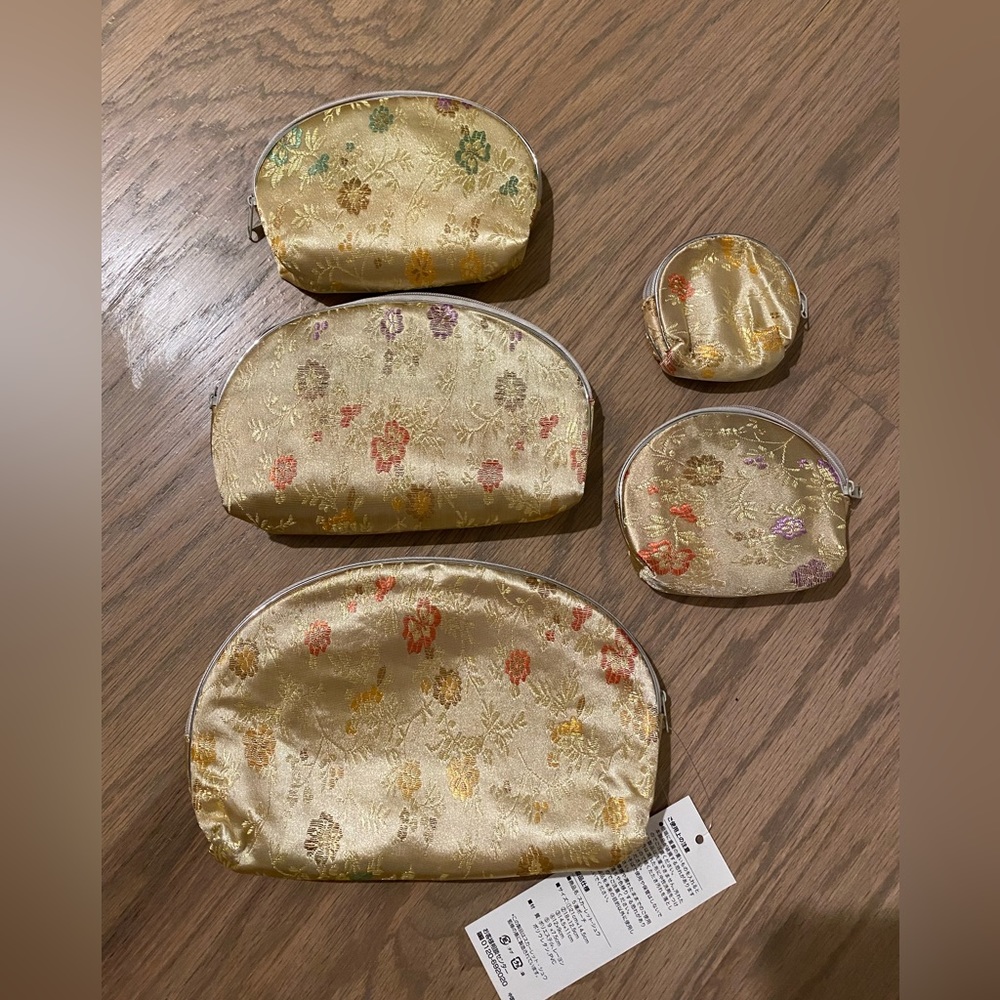 5 pieces new bag set. Japanese bags